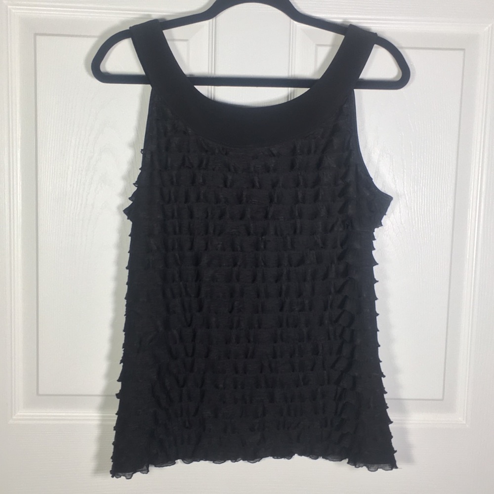 Serenade New York Ruffled Tank Top